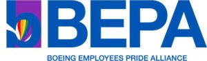 logo of Boeing Employees Pride Alliance
